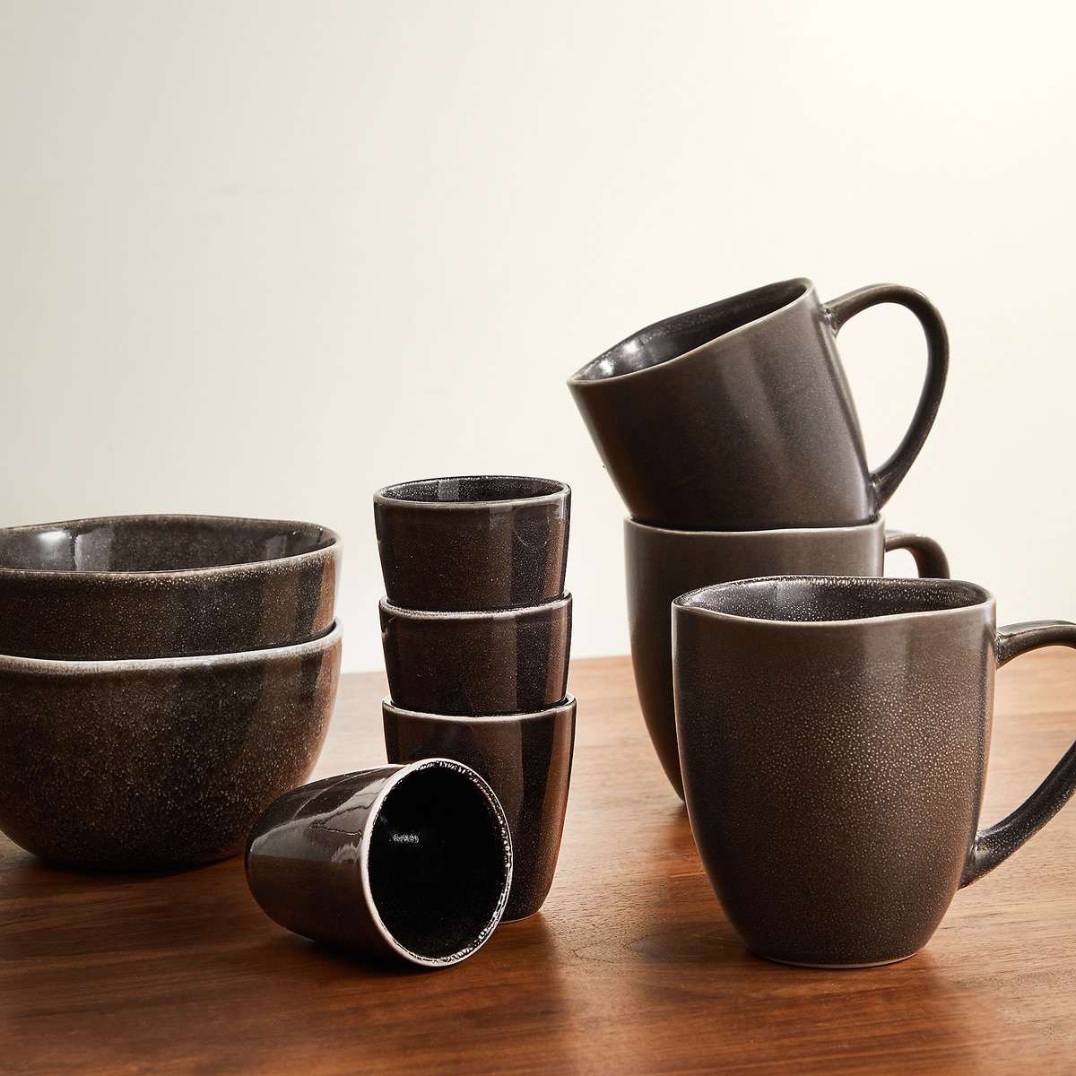 Travessa rectangular Fuji Cinzento-7