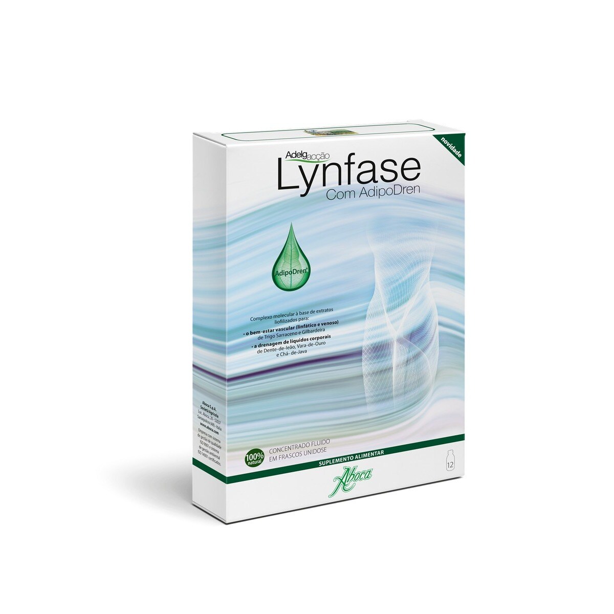 Suplemento Alimentar Lynfase Concentrado Fluido - 12 Ampolas 1