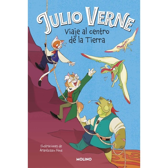 Imagen 0 de Viaje al centro de la Tierra (Julio Verne para niños)  (Tapa dura)