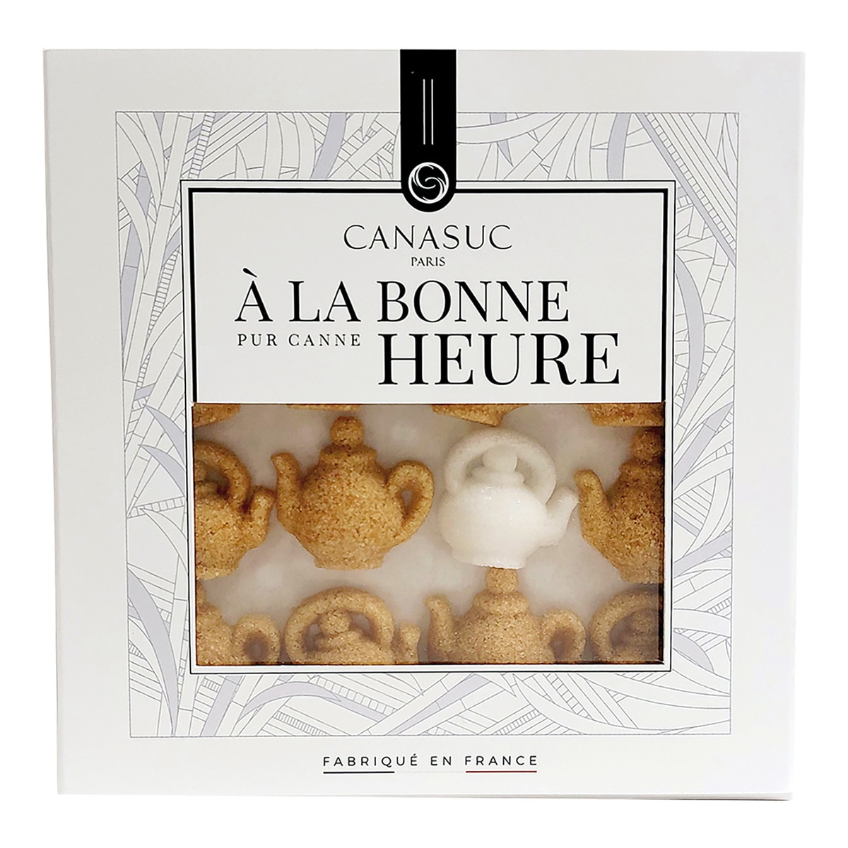 Sucres de canne en forme de théière À la bonne heure Canasuc