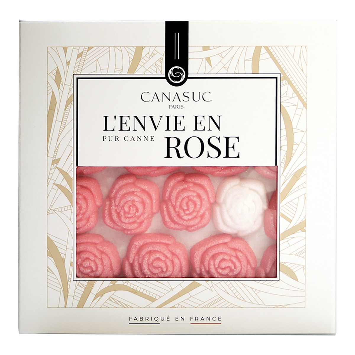 Sucres de canne en forme de L'Envie en Canasuc