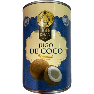 leche de coco sin gluten y sin lactosa lata 400 ml - Tiger Khan
