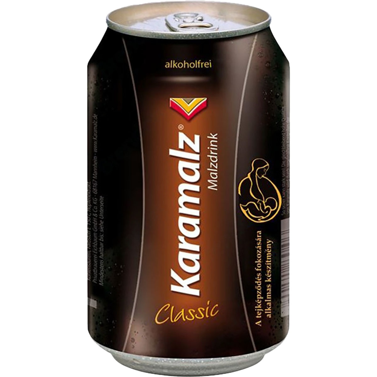 cerveza rubia alemana de Malta sin alcohol lata 33 cl
