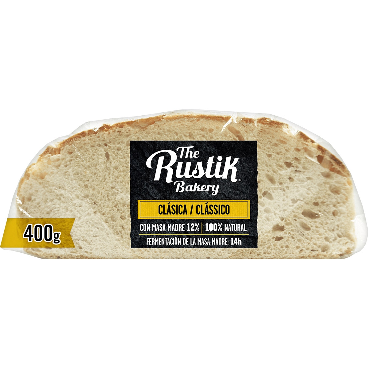Clássico pan con masa madre 12% envase 400 g