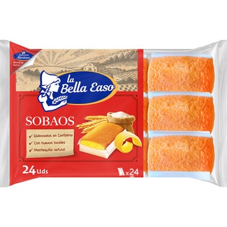 sobaos 24 unidades bolsa 432 g - La Bella Easo
