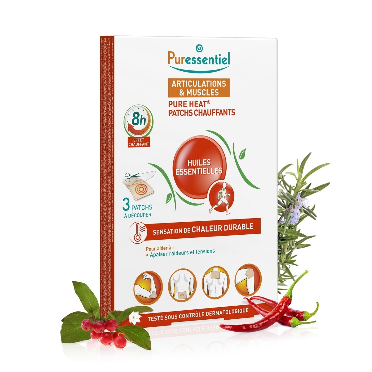 Pensos Térmicos Pure Heat Articulações & Músculos - 3 Un. 1