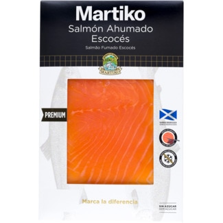 Salmão Fumado da Escócia embalagem 80 g - Martiko