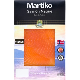 Salmão Nature da Noruega sem Açúcar embalagem 80 g - Martiko