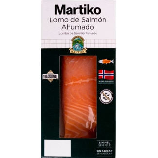 Lombo de Salmão Fumado embalagem 150 g - Martiko