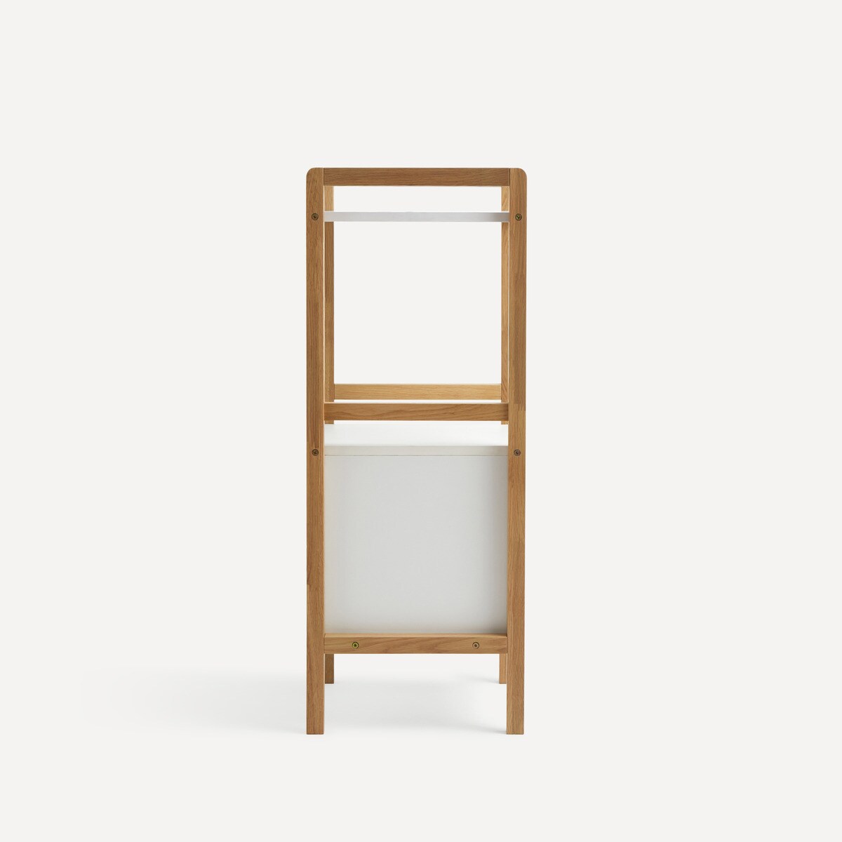 Armário de casa de banho Optimizy Carvalho / Branco-3