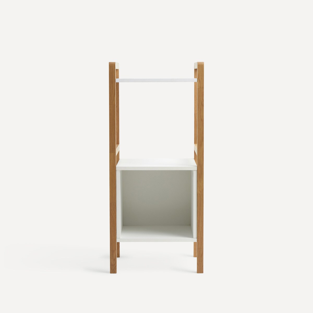 Armário de casa de banho Optimizy Carvalho / Branco-2