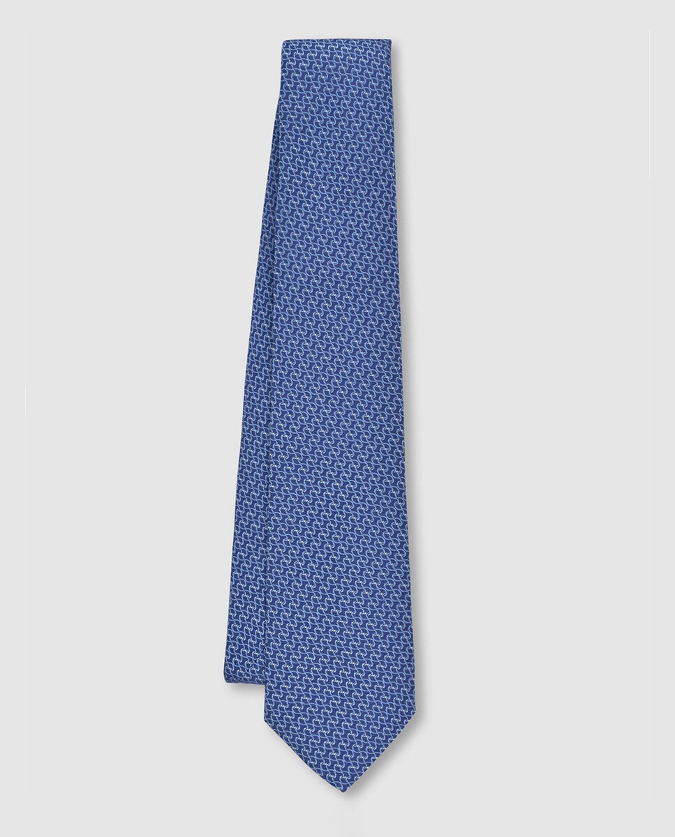 Cravate soie naturelle jacquard