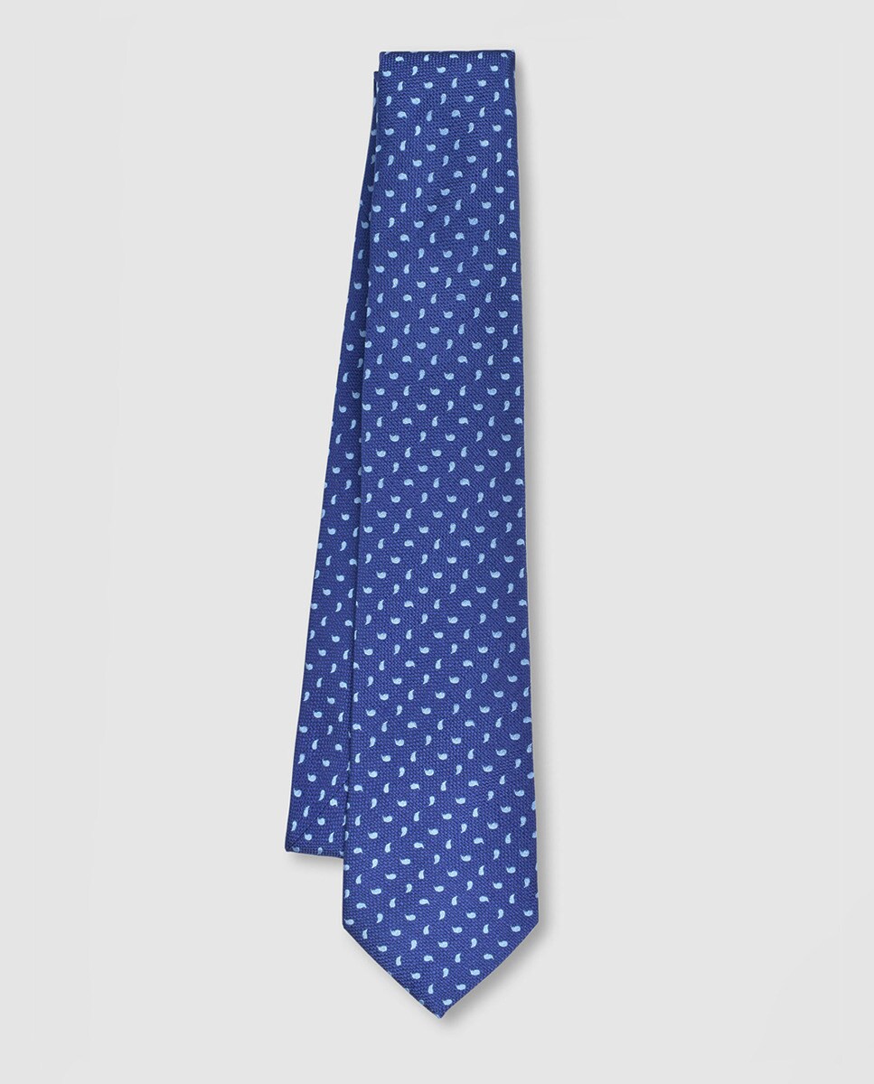 Cravate soie naturelle jacquard