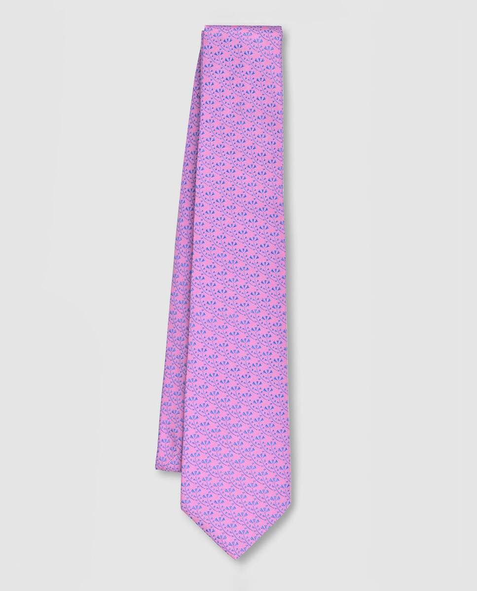 Cravate soie naturelle jacquard