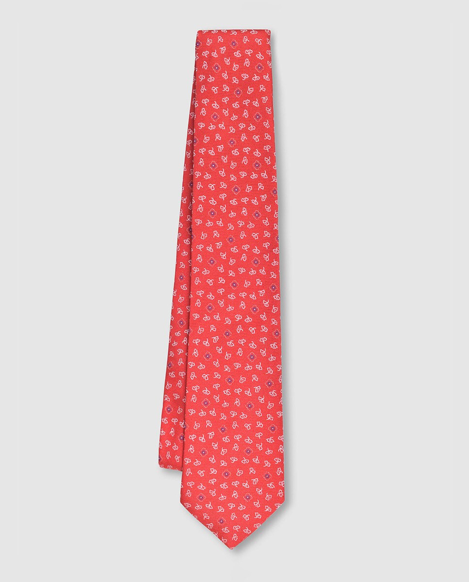 Cravate soie naturelle jacquard