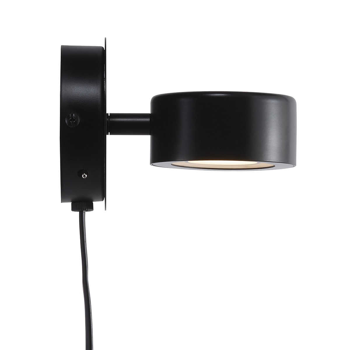 Aplique de Parede com LED Integrado Clyde Preto-3