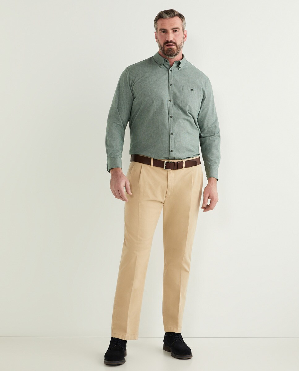 Pantalon sport un bouton