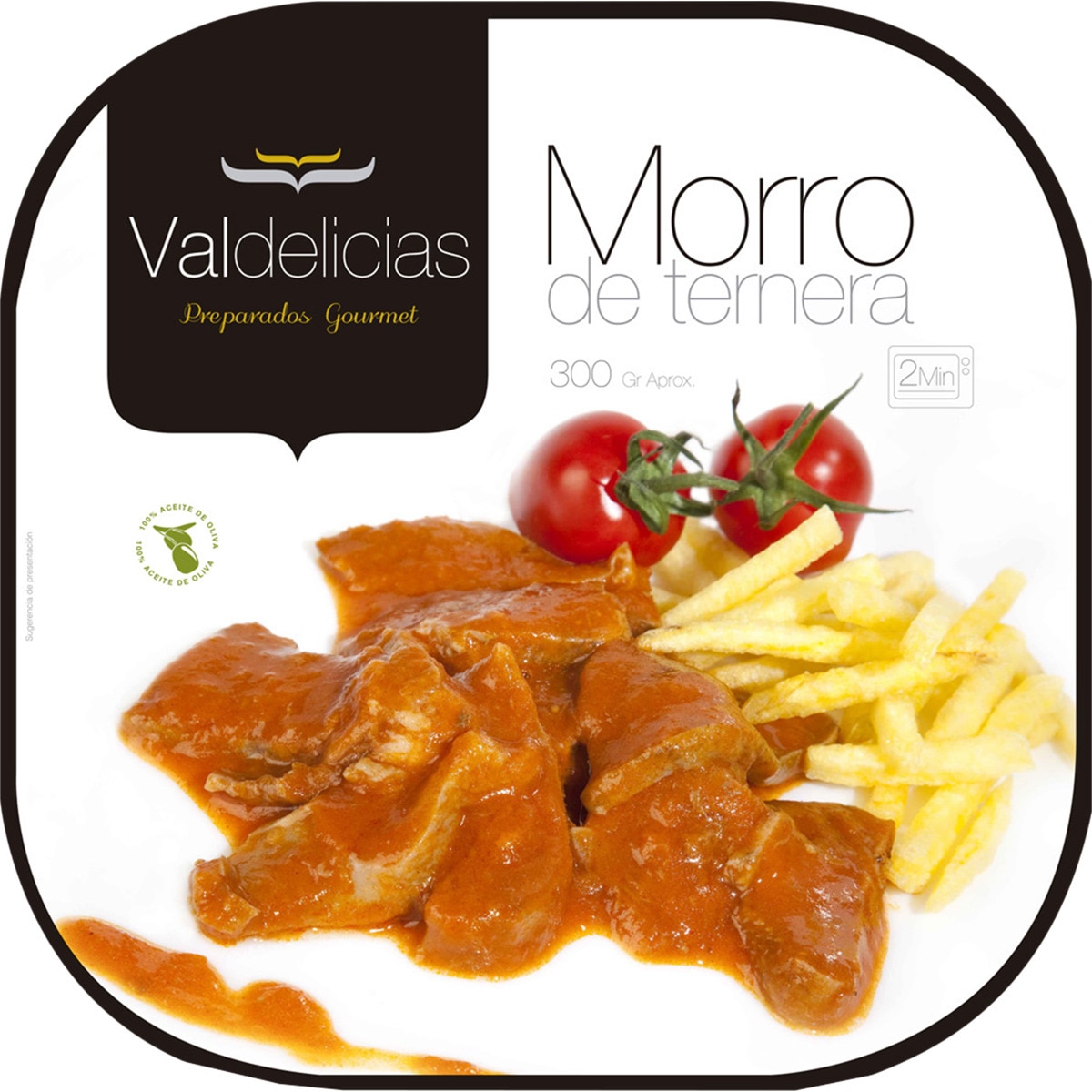 morro de ternera en salsa roja envase 300 g