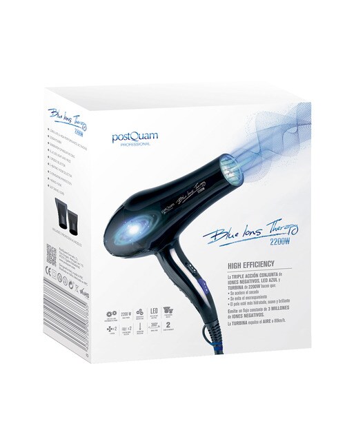 Imagen 0 de Secador blue ions therapy 2200w