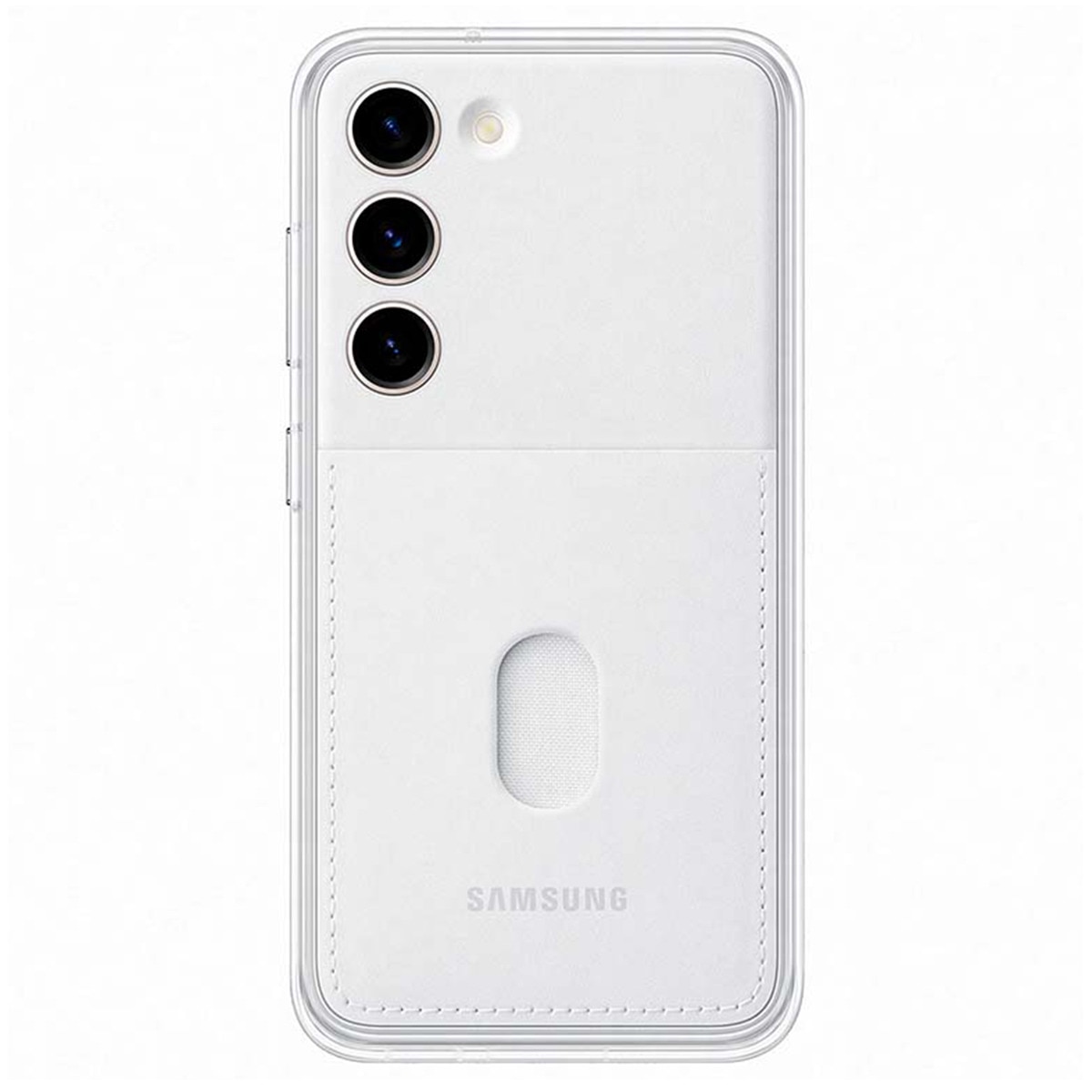 Imagen 0 de Carcasa con marco blanco para Samsung Galaxy S23