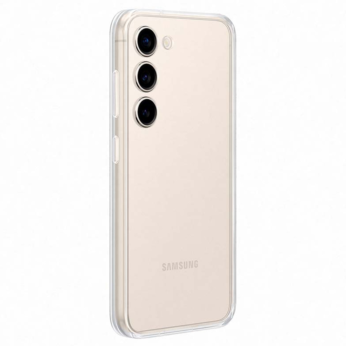 Carcasa con marco blanco para Samsung Galaxy S23 Blanco-4