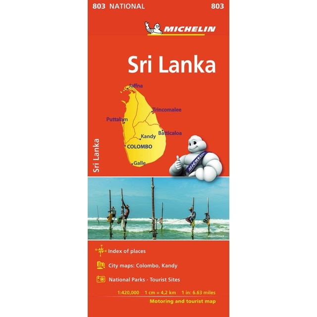 Imagem 0 de Mapa National Sri Lanka