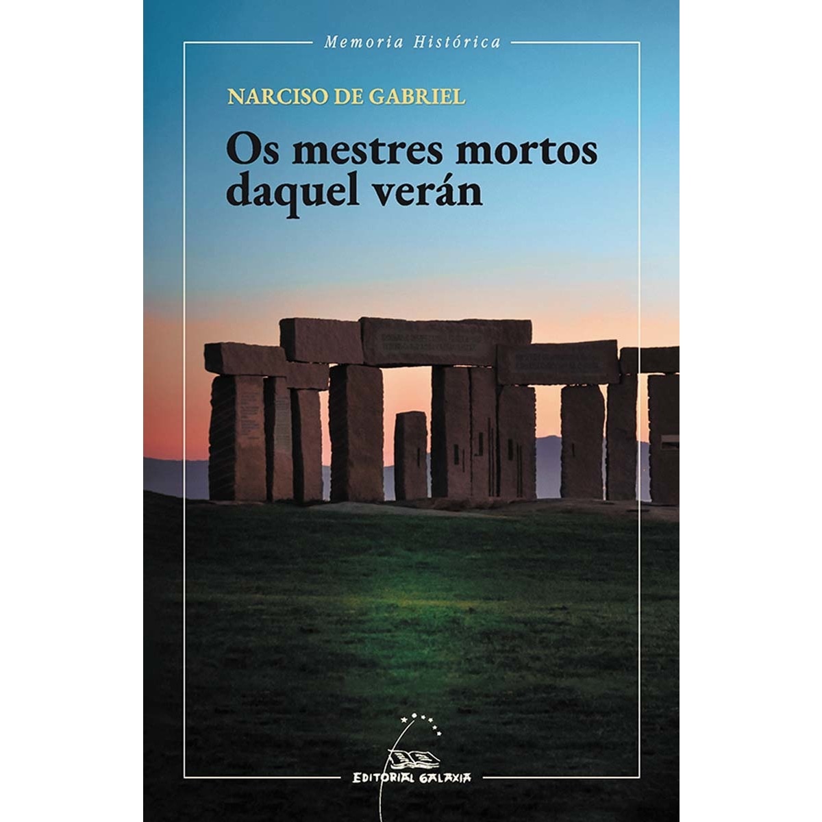 Os mestres mortos daquel verán (Capa mole com abas) 1