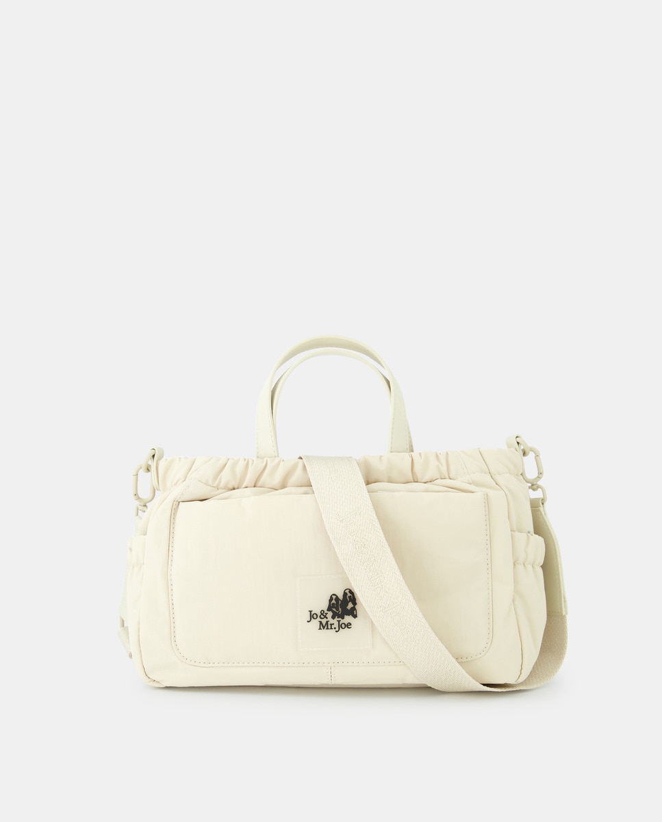 Sac à main en nylon avec longue anse