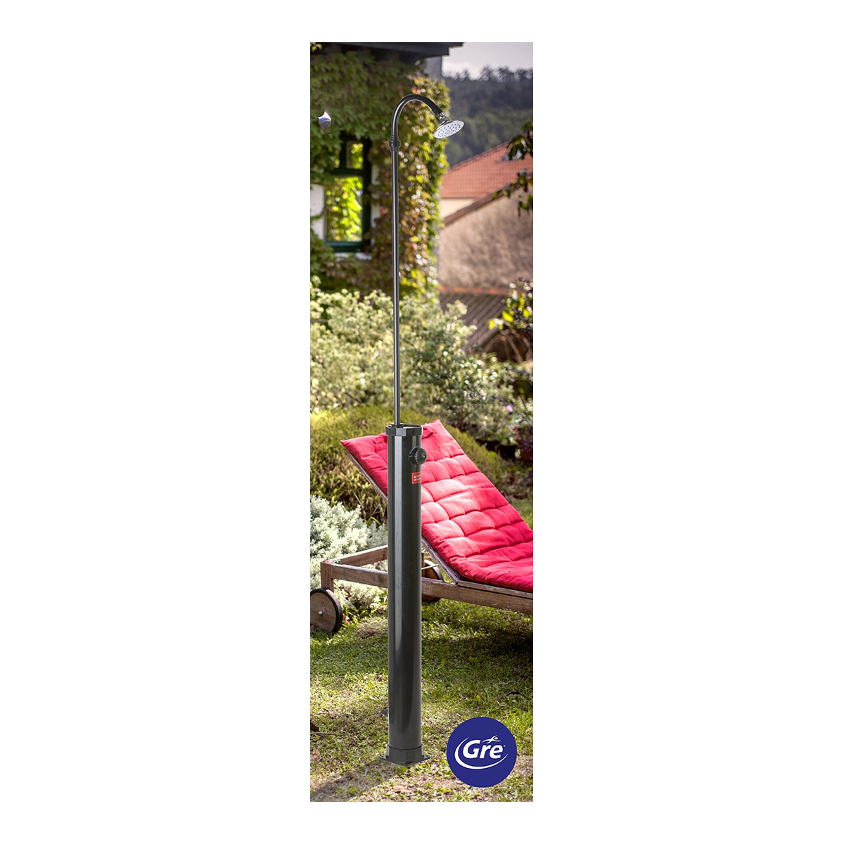 Ducha Solar 9 l Negro-4