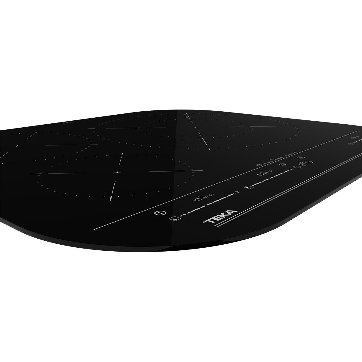 Placa de inducción Teka con 3 zonas de cocción - IKC 63320 MSP Negro-5