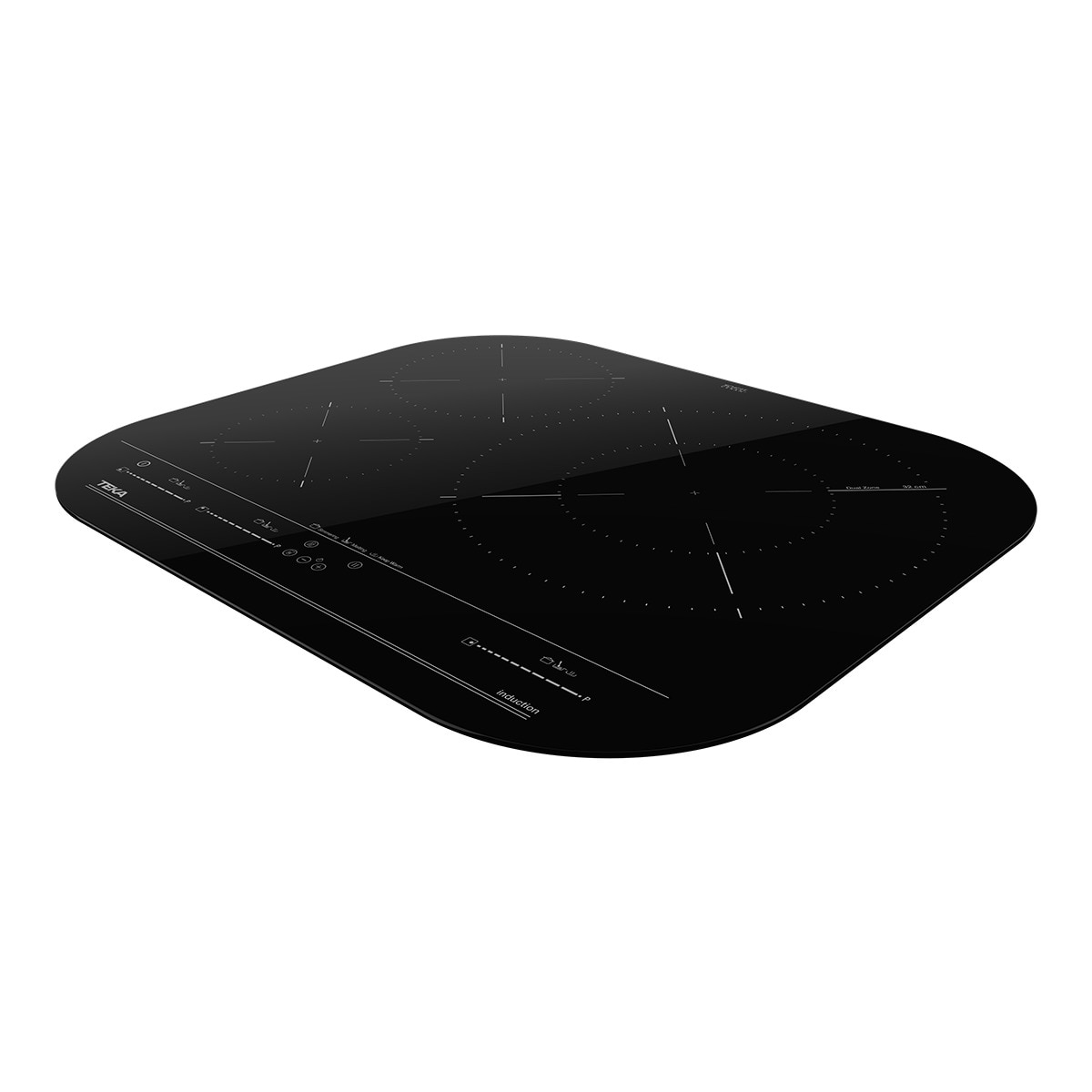Placa de inducción Teka con 3 zonas de cocción - IKC 63320 MSP Negro-4