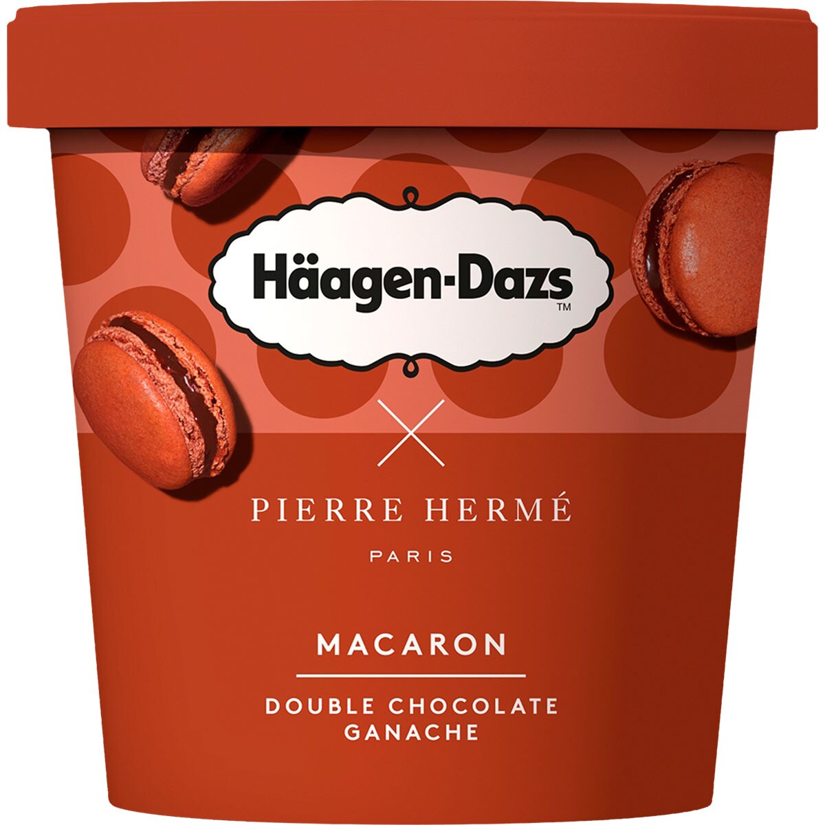 Macaron helado de chocolate tarrina 420 ml