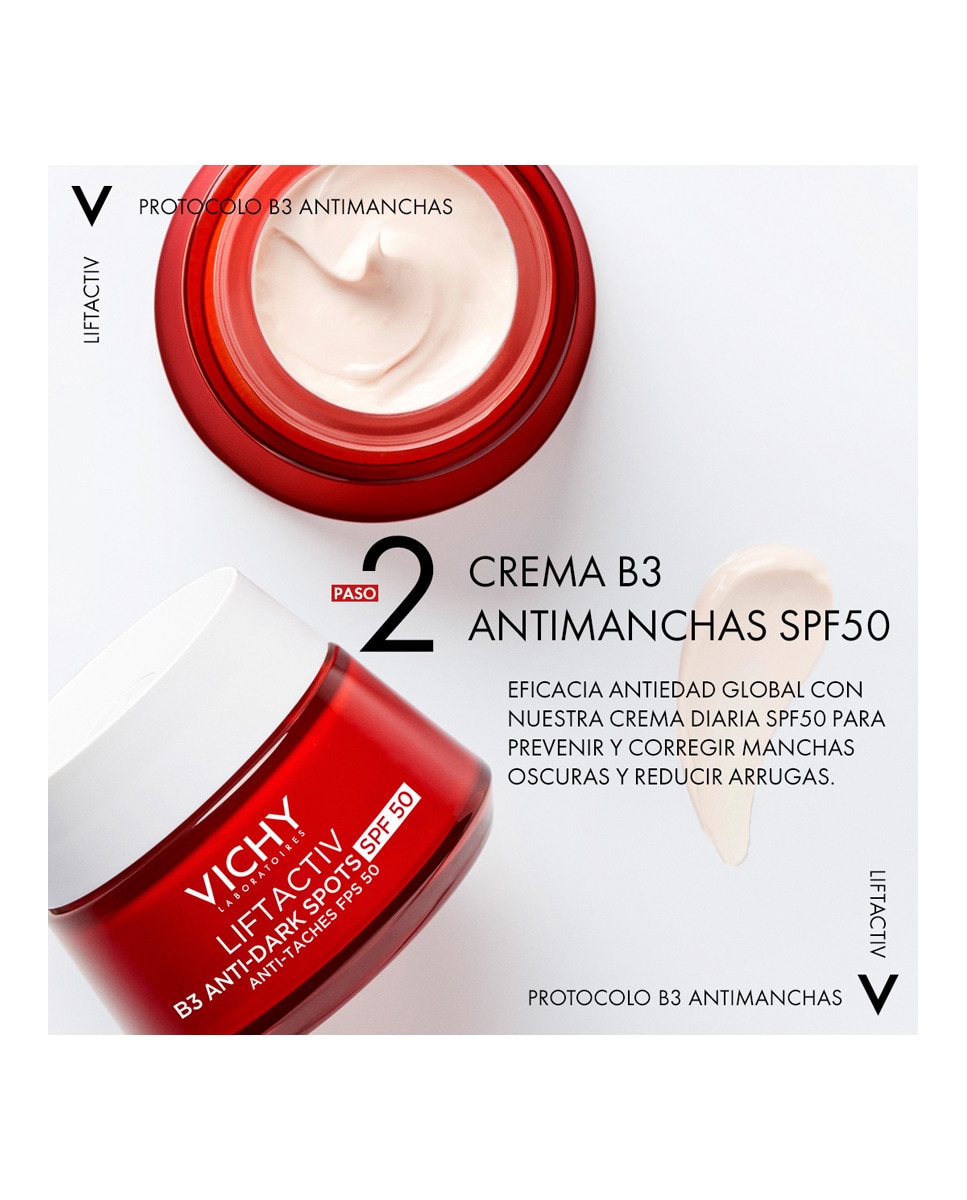 Crema Liftactiv B3 Antimanchas SPF50 50 ml Vichy 6