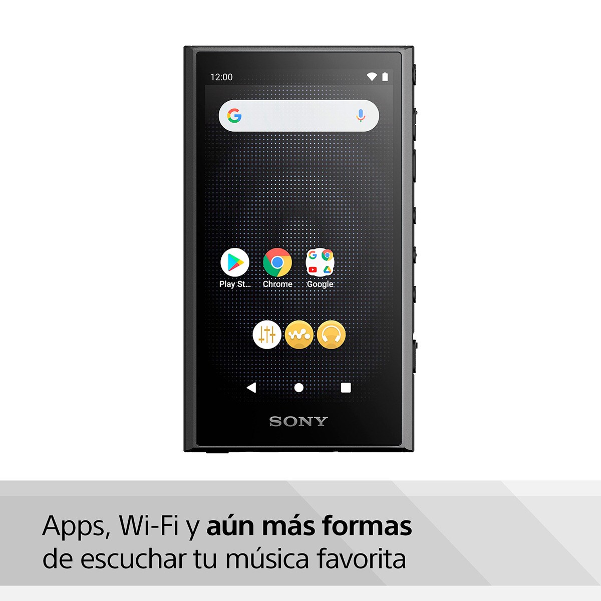 Reproductor MP3 Sony Walkman NW-A306 con pantalla táctil, 32 GB, negro Negro-2