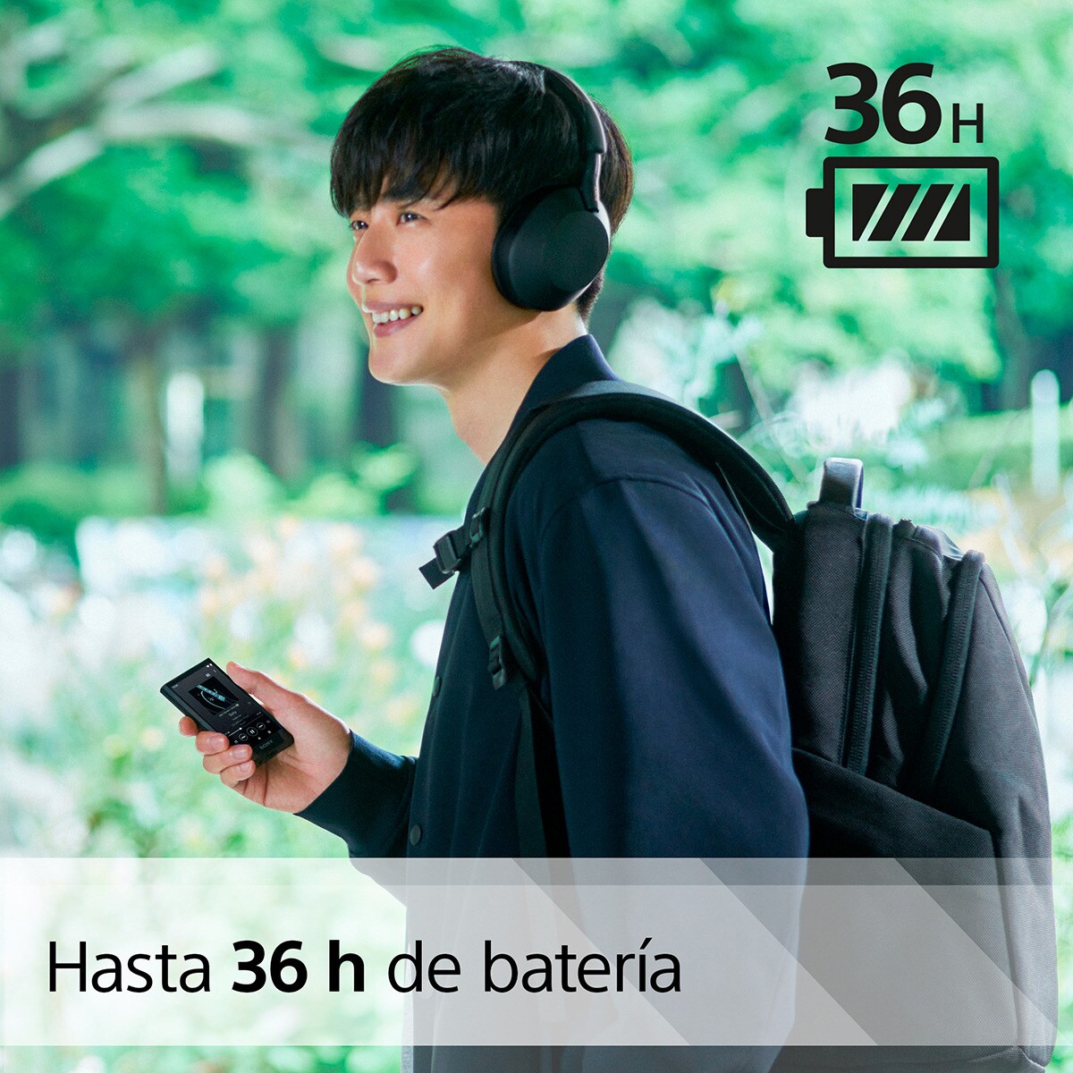 Reproductor MP3 Sony Walkman NW-A306 con pantalla táctil, 32 GB, negro Negro-4
