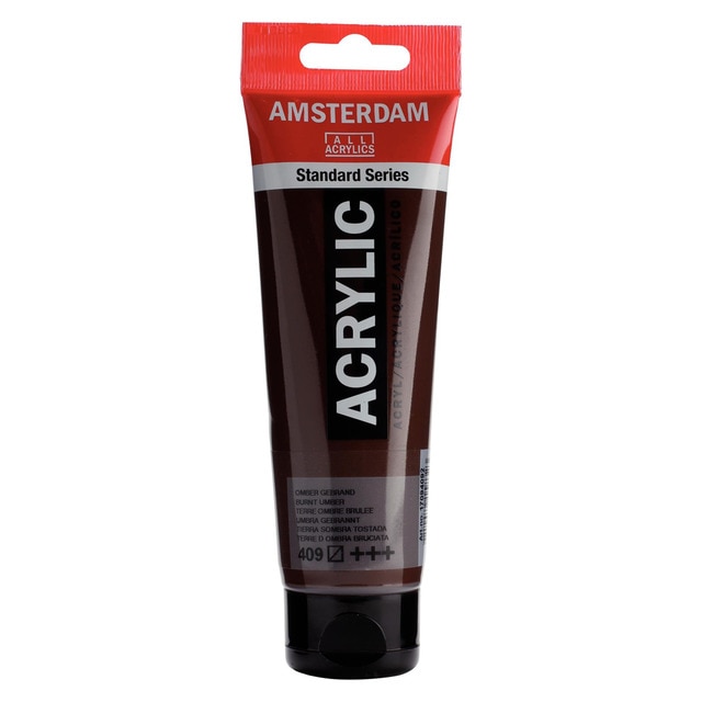 Imagem 0 de Tubo de Tinta Acrílica de 120 ml - Terra-Sombra-Torrada