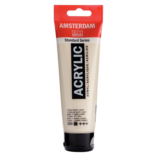 Imagem 0 de Tubo de Tinta Acrílica, 120 ml - Buff Titânio Claro