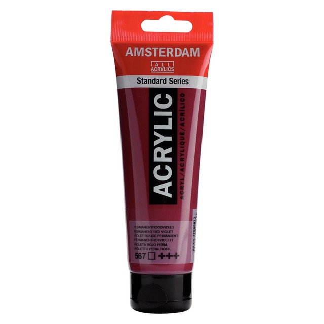 Imagem 0 de Tubo de Tinta Acrílica, 120 ml - Violeta Vermelho Permanente