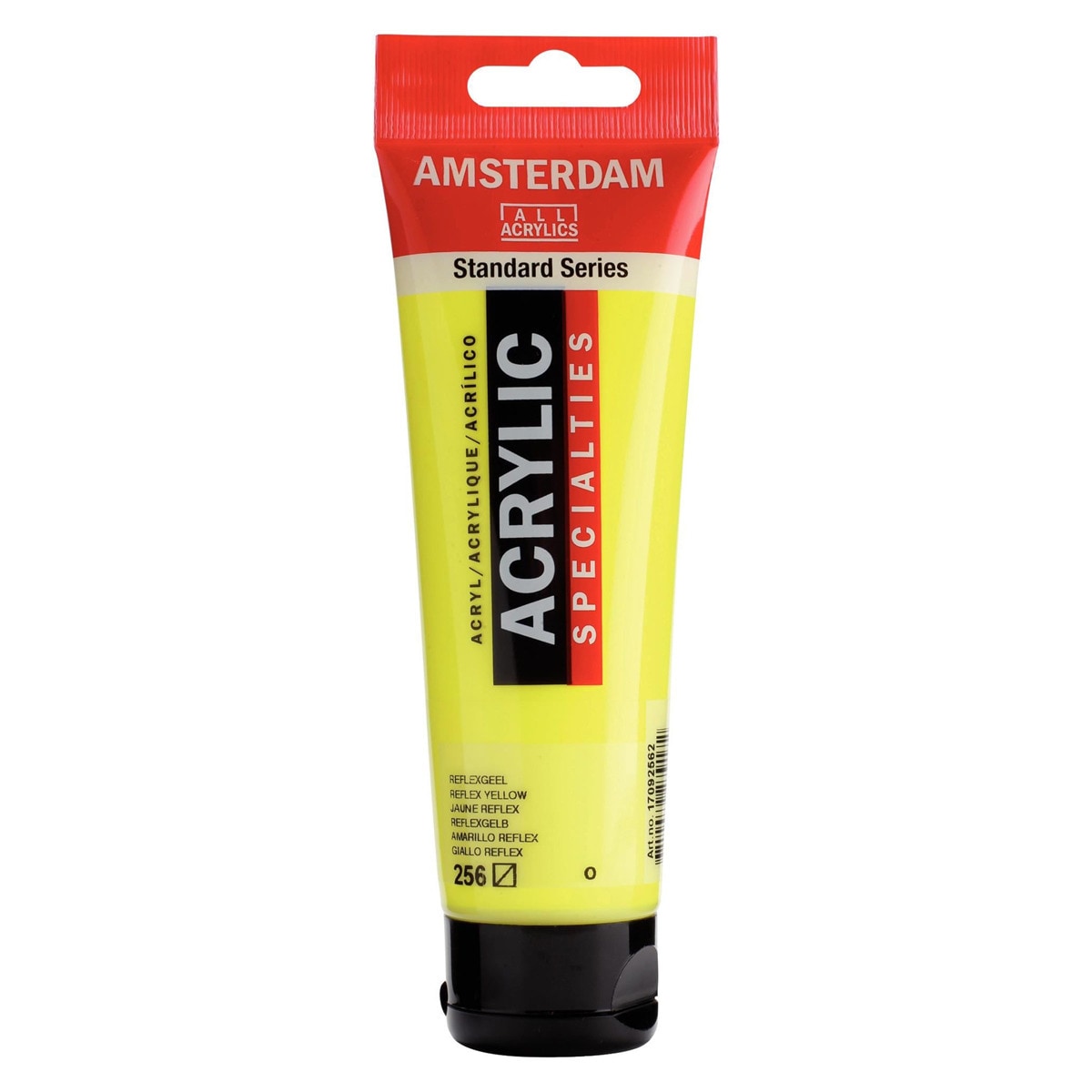 Tubo de pintura acrílica de 120 ml Ámsterdam amarillo reflex Amarillo-1