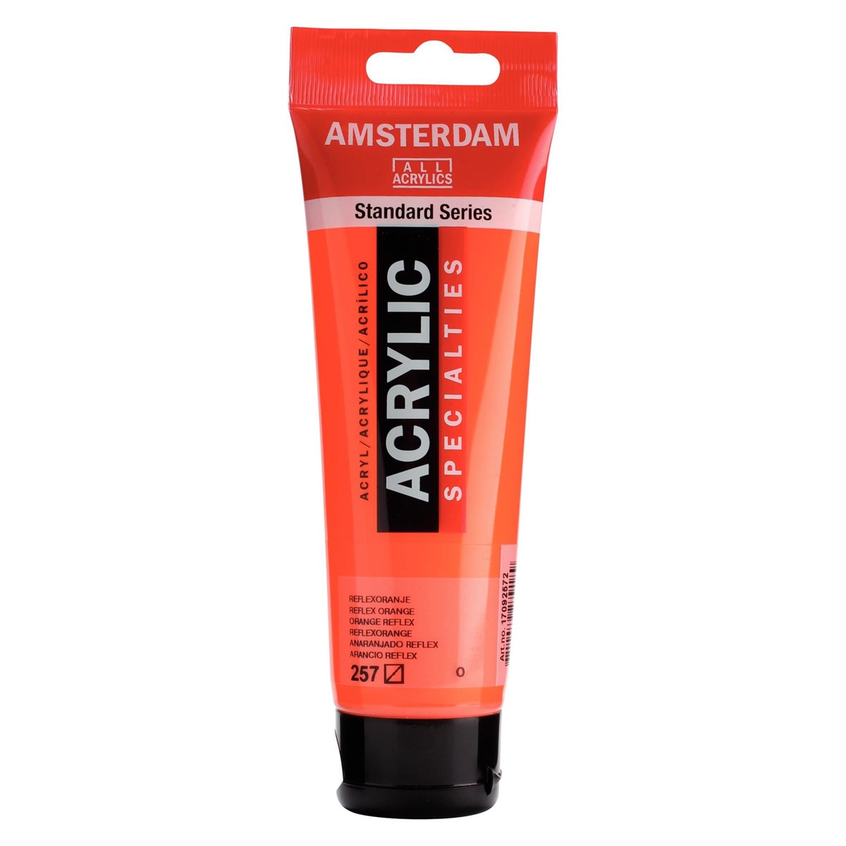 Tubo de Tinta Acrílica, 120 ml - Laranja Reflex Laranja-1
