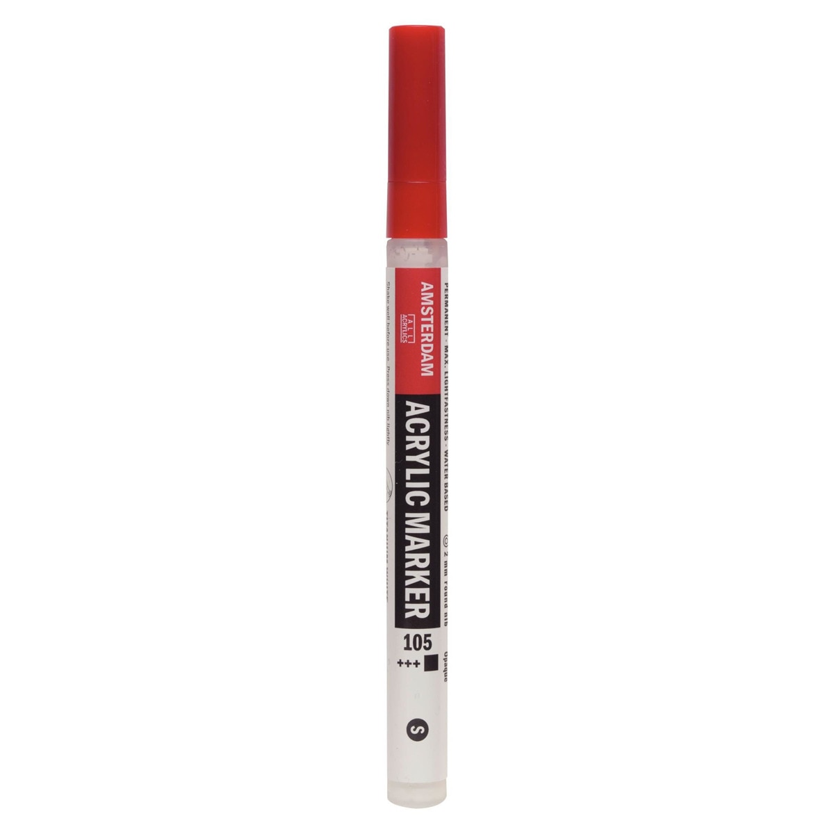 Imagem 0 de Marcador de Tinta Acrílica com Ponta de 2 mm - Branco Titânio