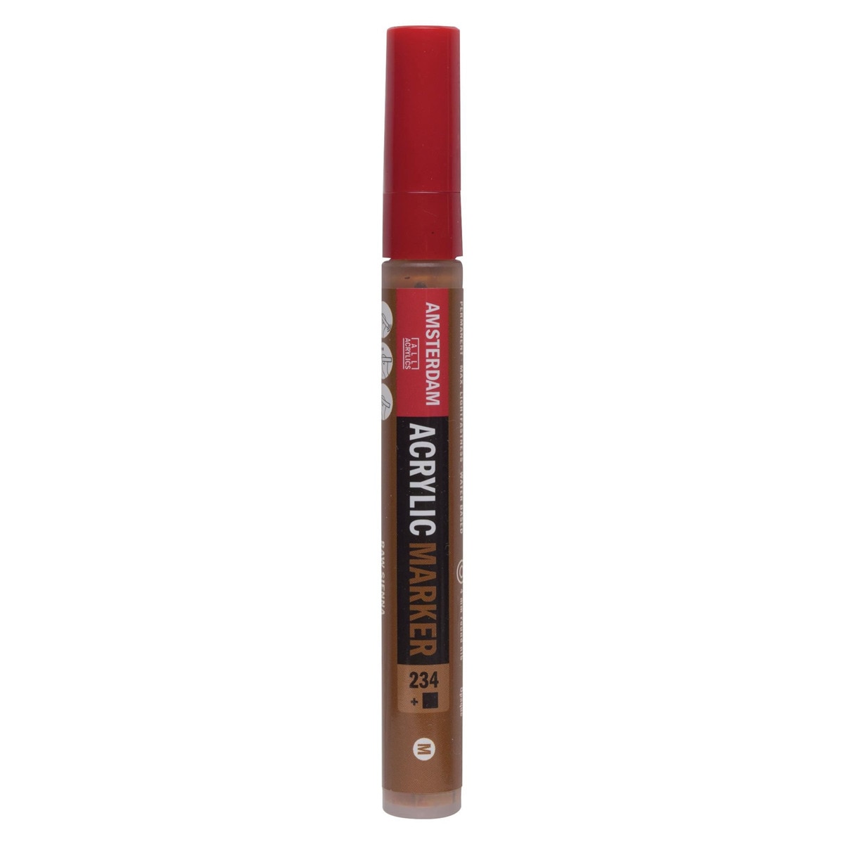 Marcador de Tinta Acrílica com Ponta de 4 mm - Cor de Terra Siena Natural Terra-1