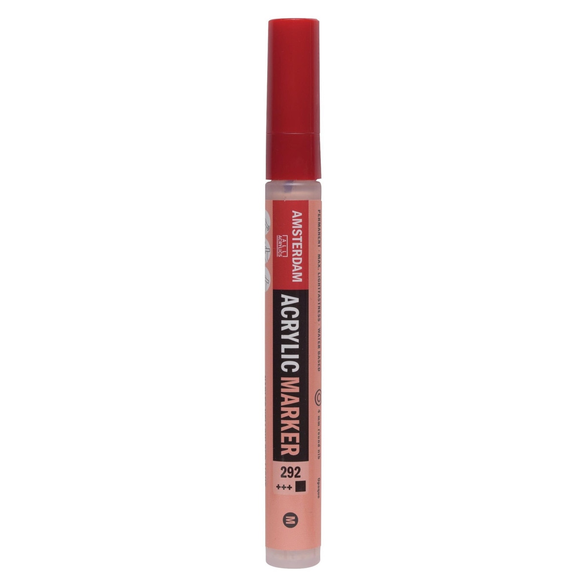 Marker de pintura acrílica punta 4 mm Ámsterdam Amarillo Nápoles rojo Amarillo-1