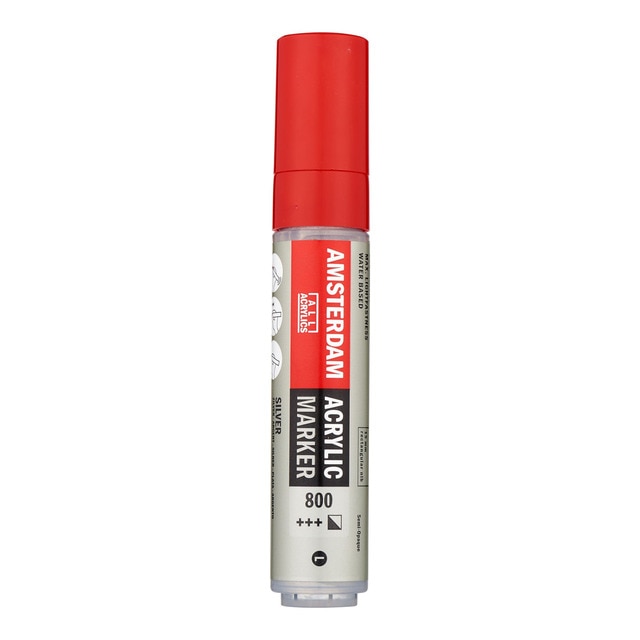 Imagem 0 de Marcador de Tinta Acrílica com Ponta de 15 mm - Prateado
