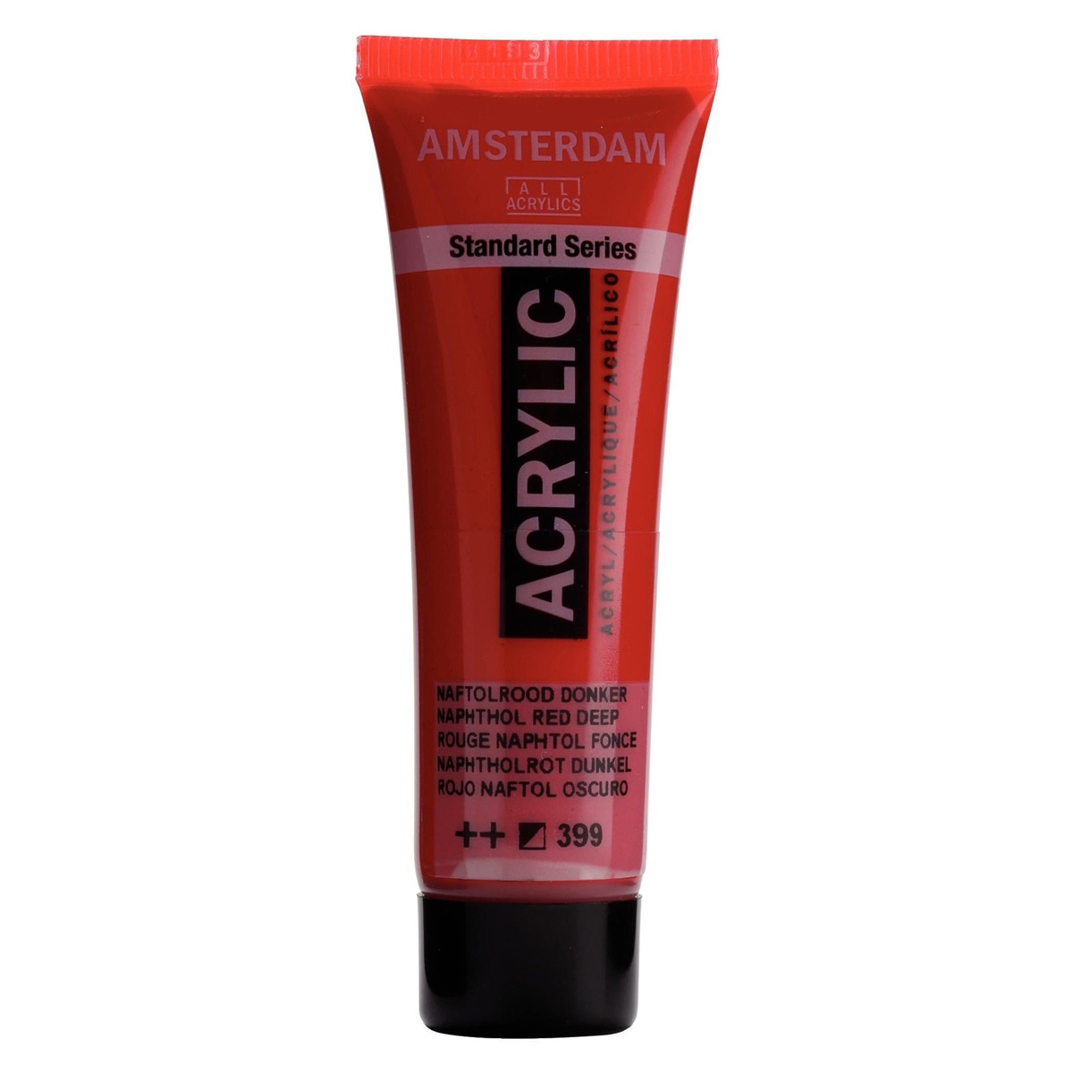 Imagen 0 de Tubo de pintura acrílica de 20 ml Ámsterdam rojo naftol oscuro