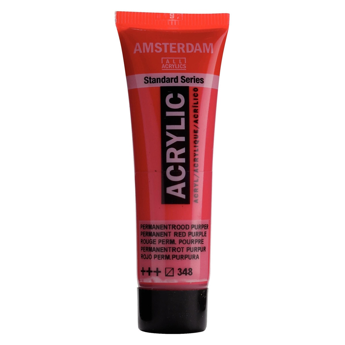 Tubo de pintura acrílica de 20 ml Ámsterdam rojo permanente púrpura Rojo-1