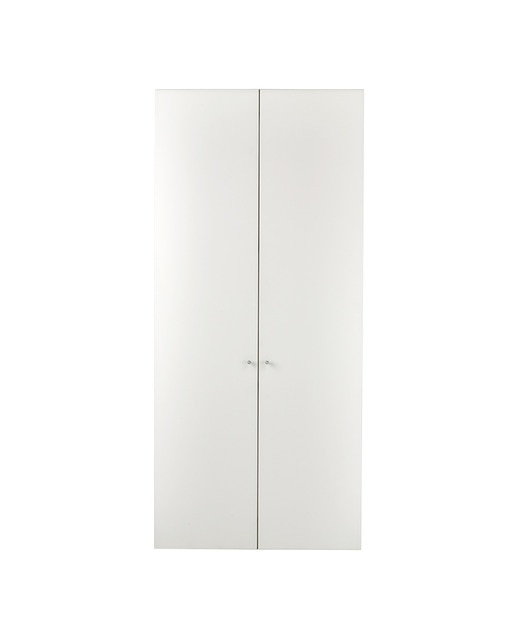 Imagen 0 de Puerta para armario panorama derecha en vidrio blanco Boston El Corte Inglés