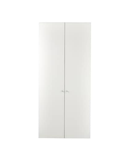 Imagen 0 de Puerta para armario panorama derecha en vidrio blanco Boston El Corte Inglés