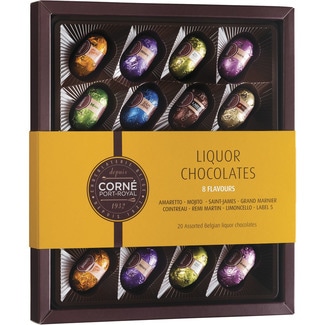 bombones sutidos de licor 8 sabores estuche 270 g - Corne Port Royal