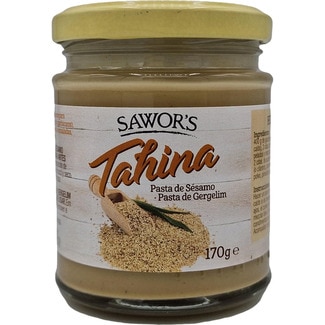 tahina pasta de sésamo tarro 170 g - Sawor's